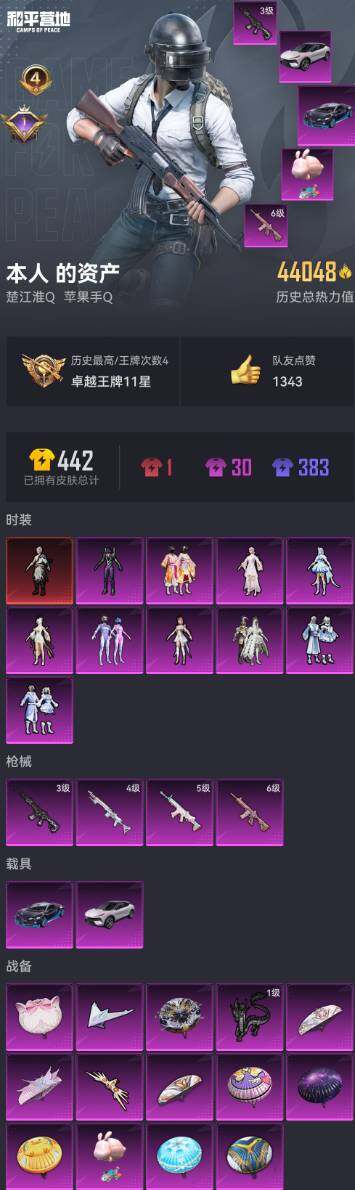 HPCMW3421647和平精英账号详情图4 HPCMW3421647和平精英账号详情图4