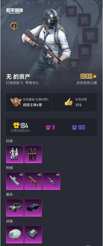 HPCMW3421729和平精英账号详情图2 HPCMW3421729和平精英账号详情图2